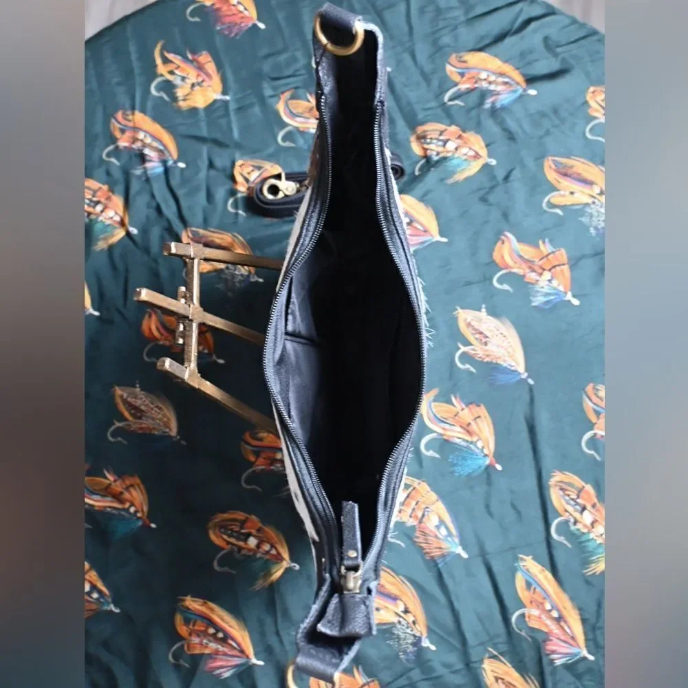Klassy Cowgirl Hair on Cowhide Hobo Bag